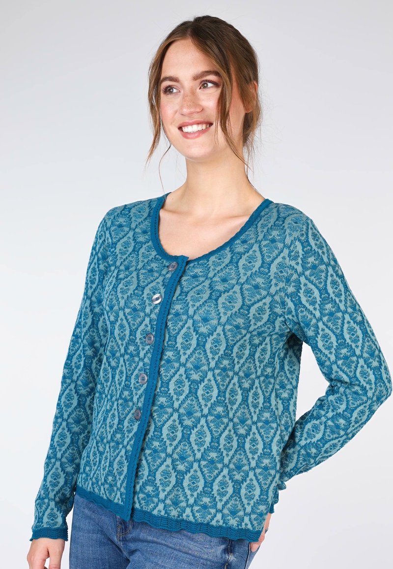 Sorgenfri Sylt KADIR - Strickjacke - lake