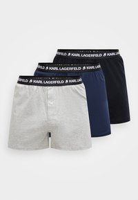 Ausgewählt, navy/grey/black