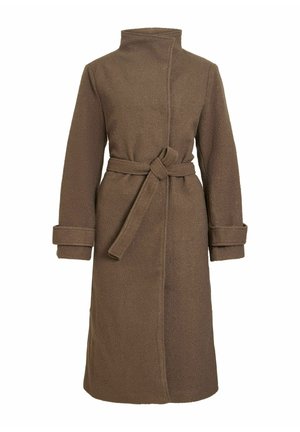 VILA, VINORRA LONG COAT/KA - Manteau classique - morel