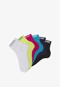 Ausgewählt, pink schwarz limone weiß türkis navy