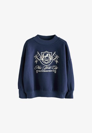 Next, SLOGAN - Sweatshirt - navy