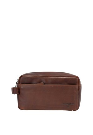 TRATFORD DICK SHZ - Trousse de toilette - darkbrown