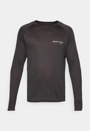 Klättermusen GROA TEE  - Long sleeved top - raven