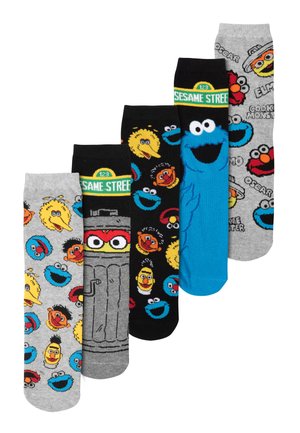 Sesamstrasse, 5ER PACK SNEAKER - Socks - mehrfarbig
