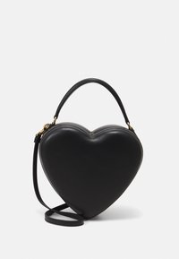 MOSCHINO BORSA TRACOLLA Torba čez telo fantasia nero/črna