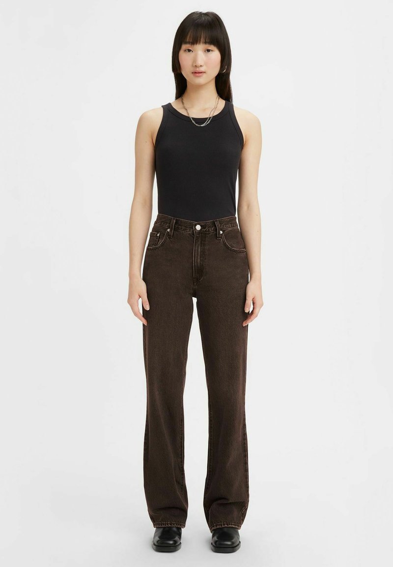 Levi’s® Straight leg jeans gemêleerd bruin