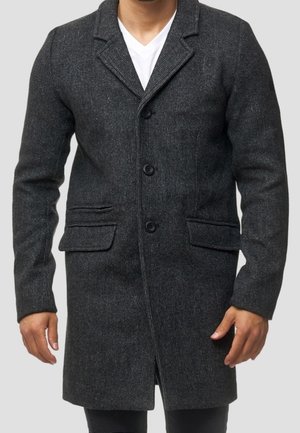 Klassischer Mantel - black