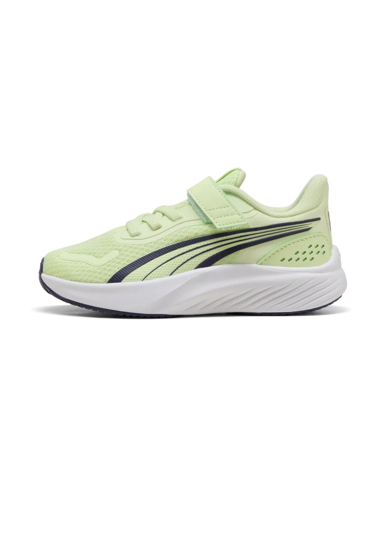 PUMA POUNCE LITE - Zapatillas - apple spritz-deep plum white