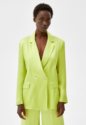 SATIN - Blazer - green