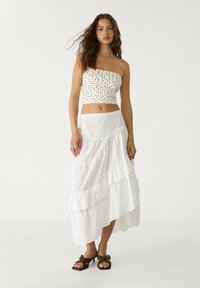 Stradivarius BANDEAU  - Débardeur - mottled grey