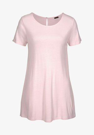 LASCANA, T-Shirt basic - rosa