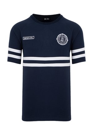 LABEL  - Print T-shirt - navy