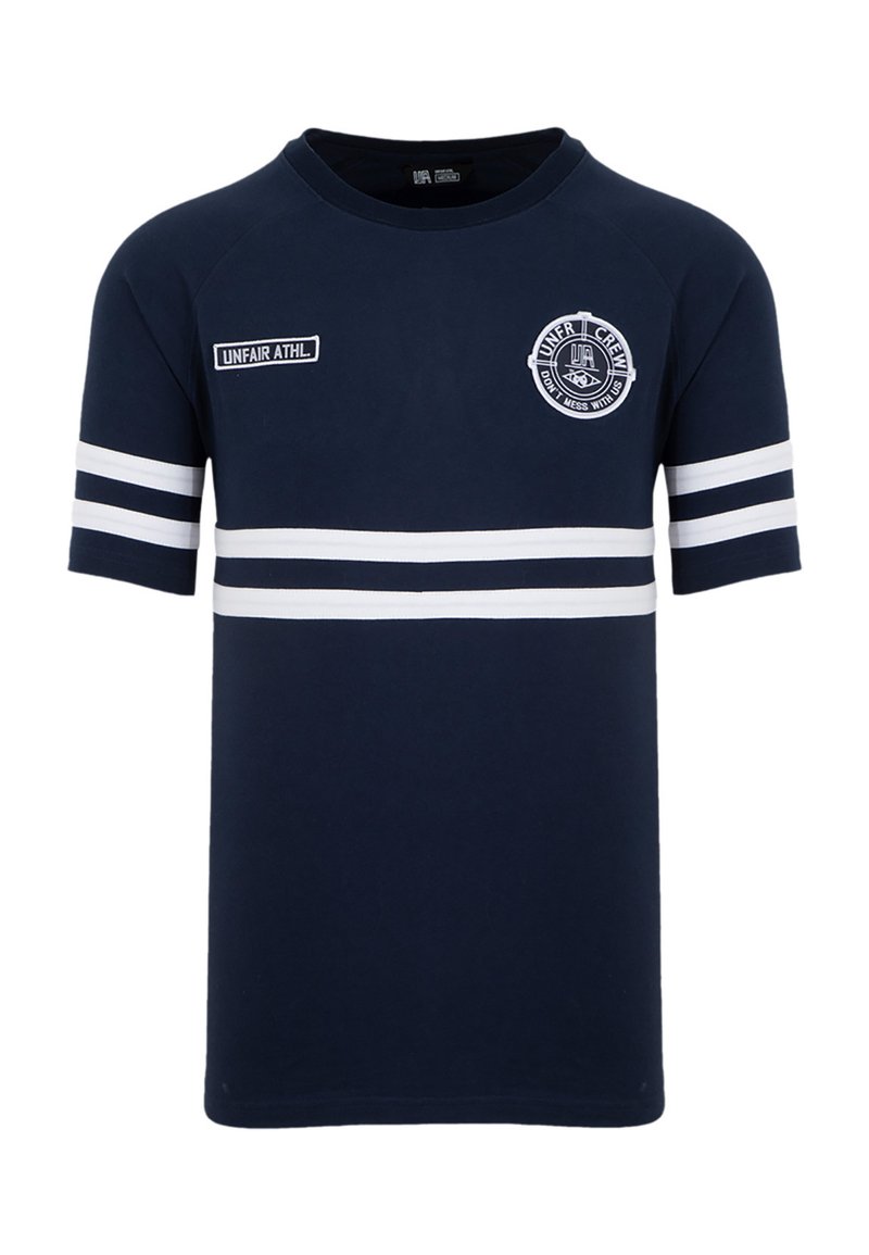 UNFAIR ATHLETICS LABEL  - Triko s potiskem - navy