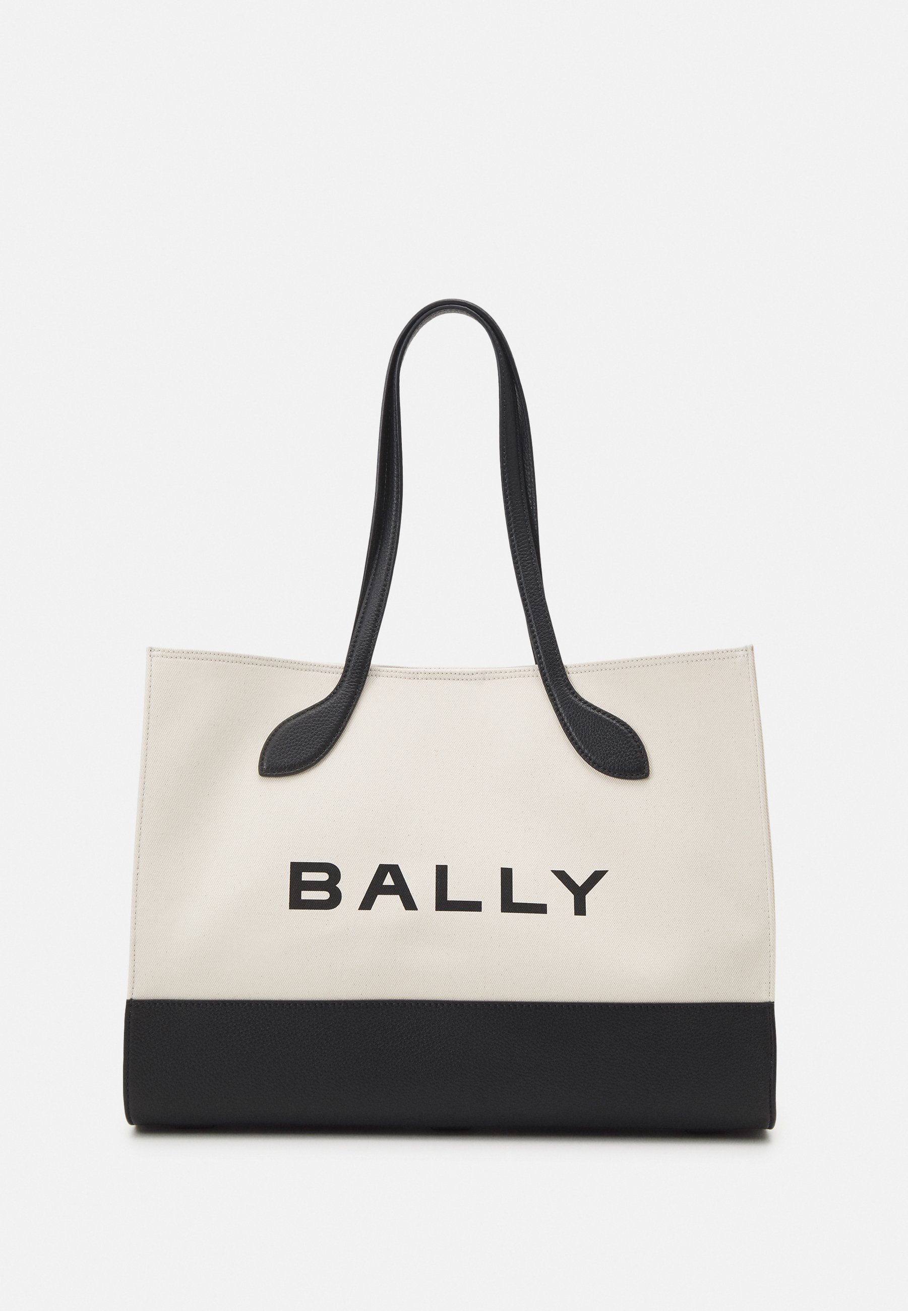 Bally BAR KEEP ON EW - Shopping Bag - natural/black/weiß 