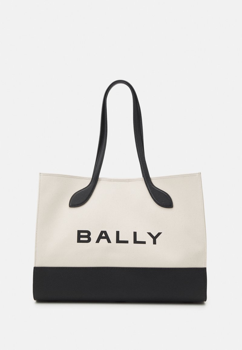 Bally BAR KEEP ON EW - Shopping Bag - natural/black