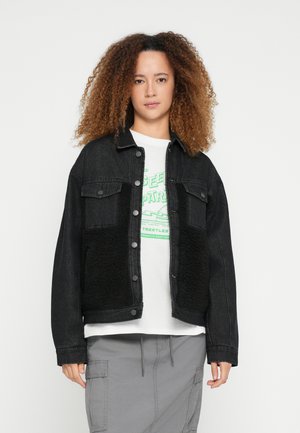 CRUISIN JACKET - Jachetă din denim - black