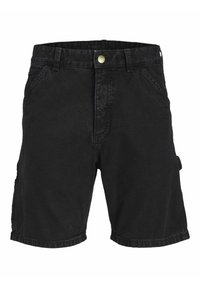 Jack & Jones Shorts vaqueros - black