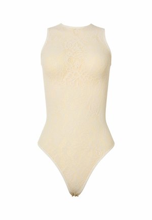 Wolford, INFINITE ROSE NET STRING BODY - Body - whipped cream