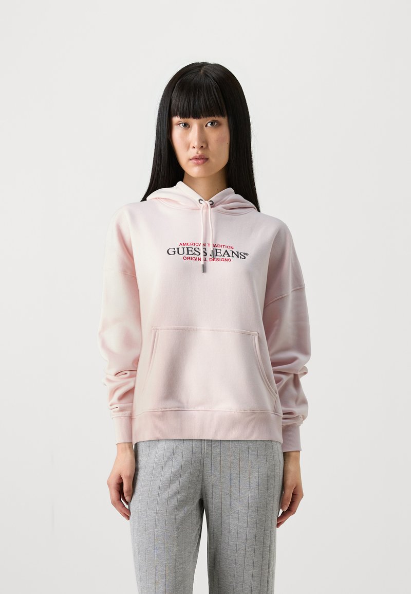 Guess Jeans GJ   AMERICAN TR  - Felpa - rose
