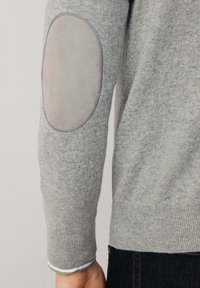 Hackett London Strickpullover - metal grey