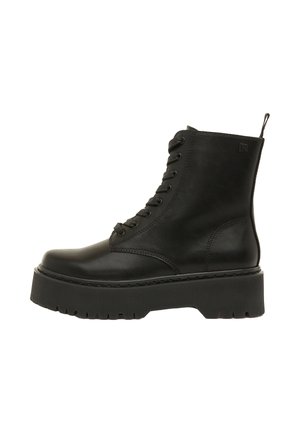 mtng, MTNG - Botines con plataforma - black intenso