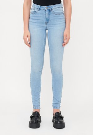 ONLLULU PUSH UP - Blugi skinny fit - light blue denim