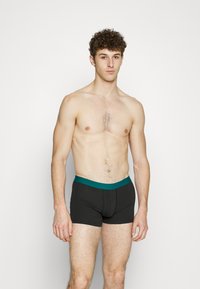 Pier One 5 PACK - Cuecas boxer - black/teal/blue
