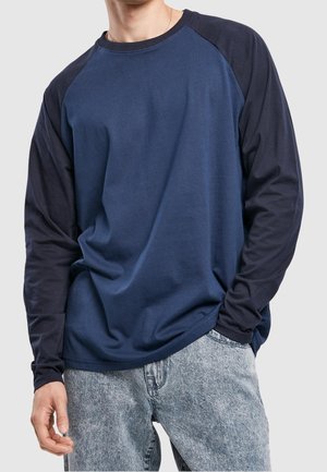 Langærmet T-shirt - dark blue