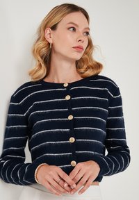 LELA REGULAR FIT - Neuletakki - dark blue