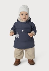 MINI A TURE - MATBABYVITO SPRING ANORAK UNISEX - Regnjakke - blue Miniatyrbilde 1