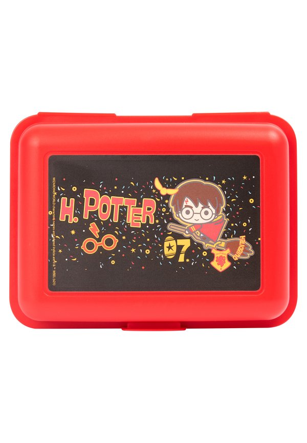 QUIDDITCH BUTTERBROTDOSE MIT TR – Brotdose – rot