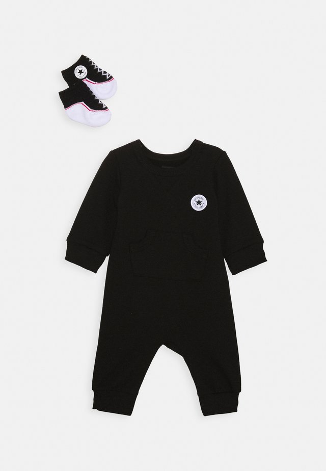 LIL CHUCK COVERALL SET UNISEX - Jumpsuit - black