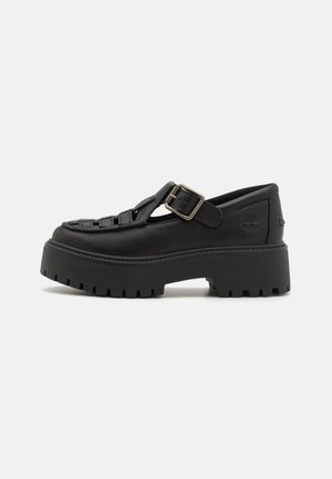 STONE STREET MARY JANE - Escarpins à plateforme - black