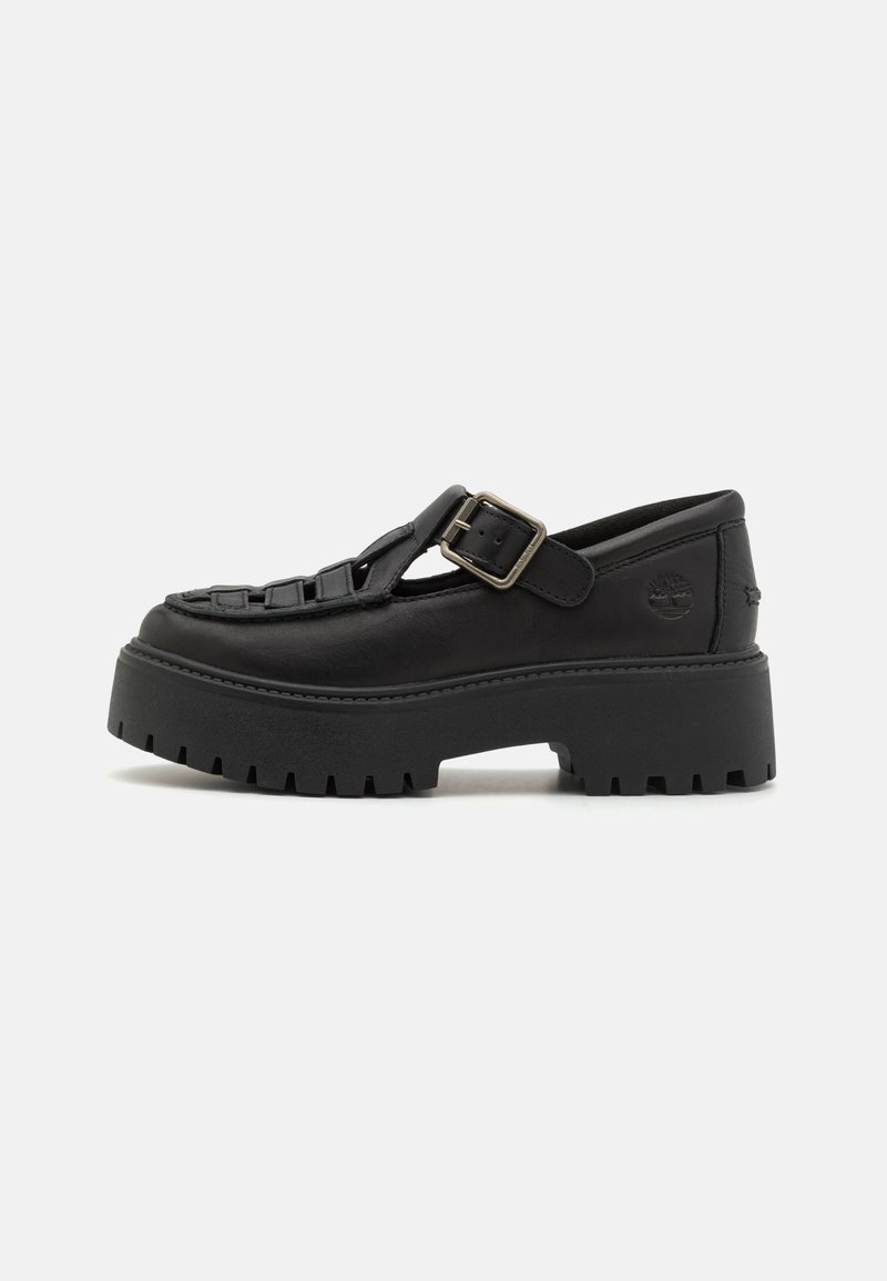 Timberland STONE STREET MARY JANE - Aukštakulniai su platforma - black