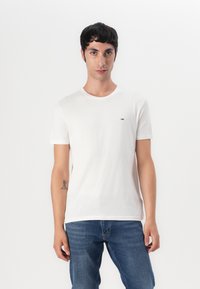 Tommy Jeans TEE 3 PACK - T-shirts - black /grey/ecru