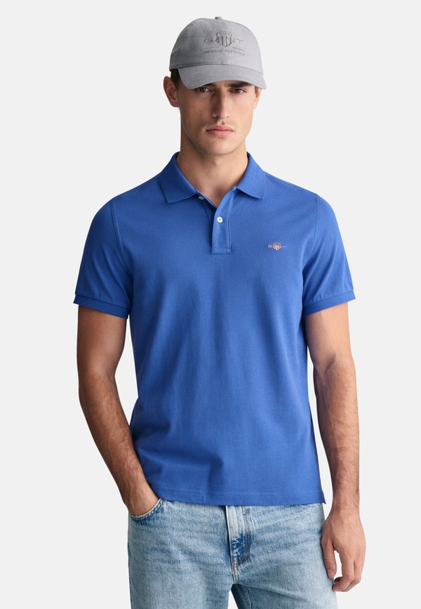 REG SHIELD SS - Polo shirt - dunkelblau