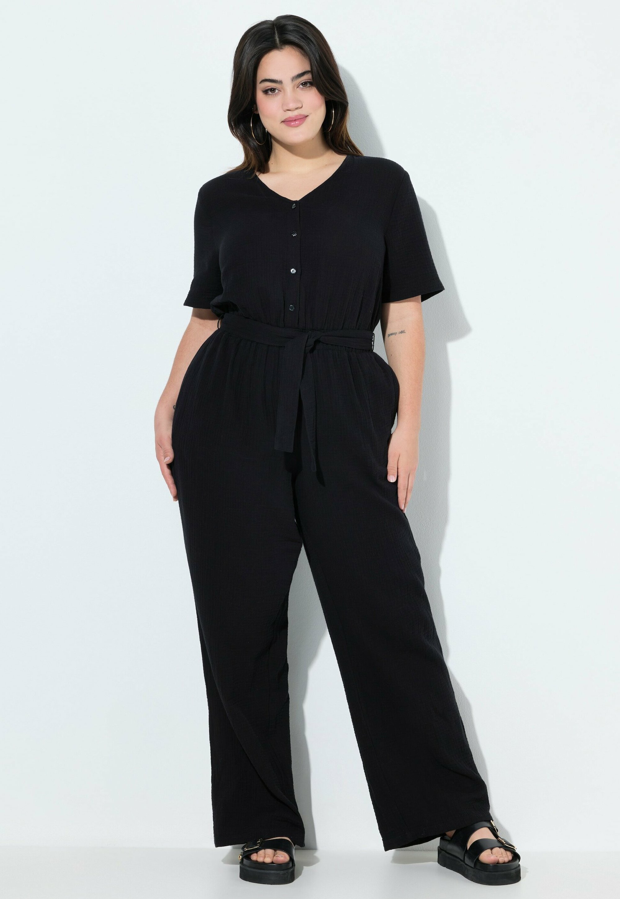 Angel of Style Tuta jumpsuit black/nero Zalando