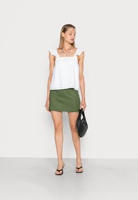 Pieces PCVANIA - Blusa - bright white