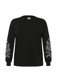 Kaffe Curve VIVA - Mikina - black deep
