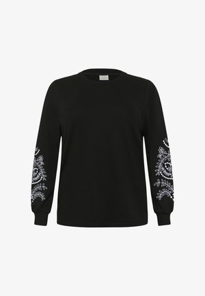 Kaffe Curve VIVA - Sweatshirt - black deep