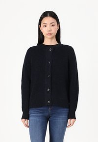 Selected Femme SLFLULU CARDIGAN - Strickjacke - dark sapphire
