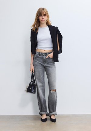 Stradivarius Hoge hakken - black