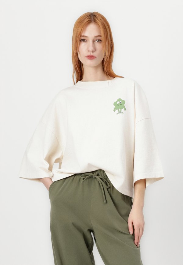 JUBYK - Print T-shirt - ecru4