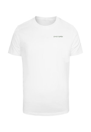 Mister Tee, DYSTOPIA  - T-shirt con stampa - white