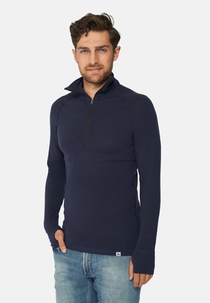 Danish Endurance HALFZIP - Neule - darkblue