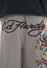 Ed Hardy DRAGON CRAWL - Shorts - grey
