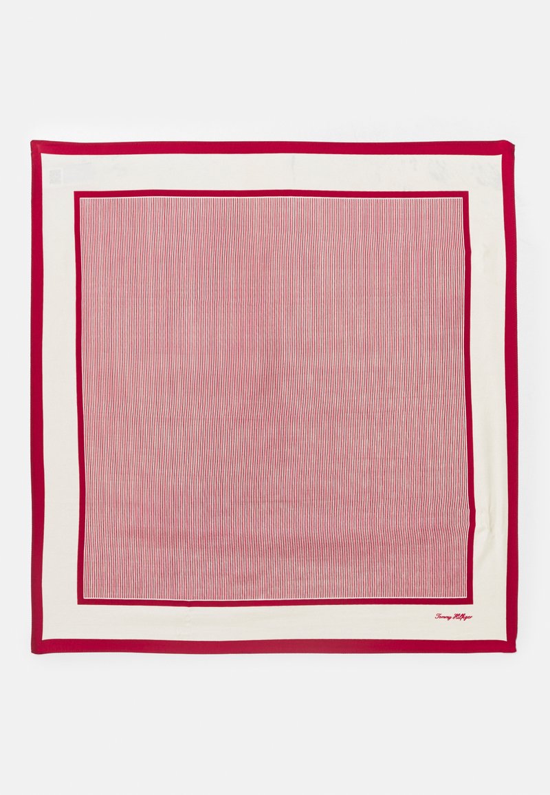 Tommy Hilfiger ELEVATED FLAG SQUARE - Halsdoek - ithica classic medium red