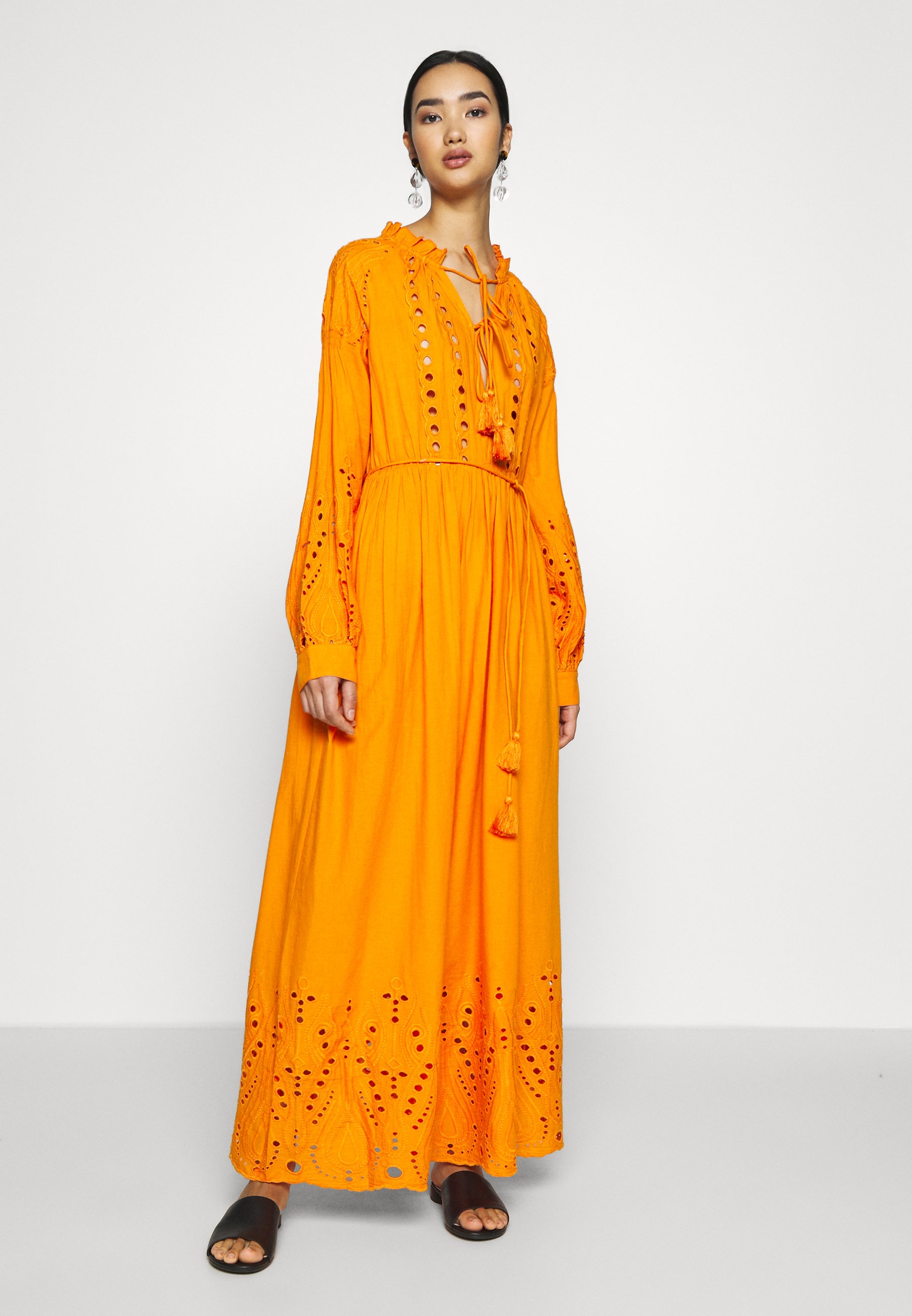 yas orange dress