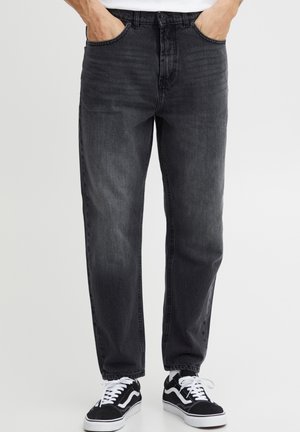 Jean droit - black vintage denim