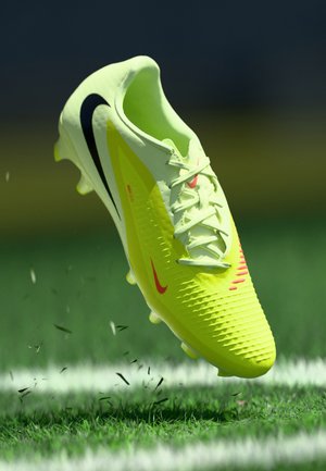 PHANTOM 6 LOW ACAD FG/MG - Botines de fútbol para césped - hyper crimson/black/lime light